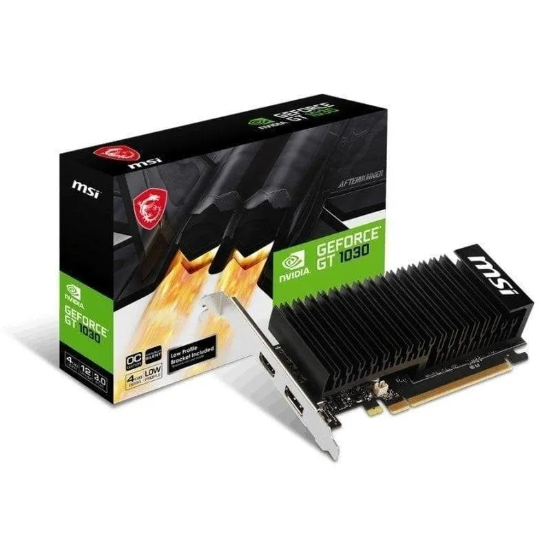 Scheda Grafica MSI GeForce GT 1030 4GHD4 LP OC 4GB GDDR4 Low Profile