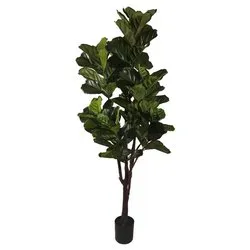 Pianta artificiale Ficus lyrata c-vas 102foglie (200cm) 0173140