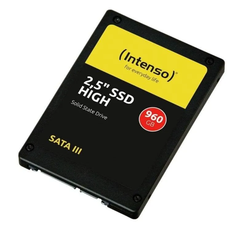 Disco Duro Intenso High 960GB SSD 2.5" SATA III 6 Gbit/s 520MB/s Antiurto