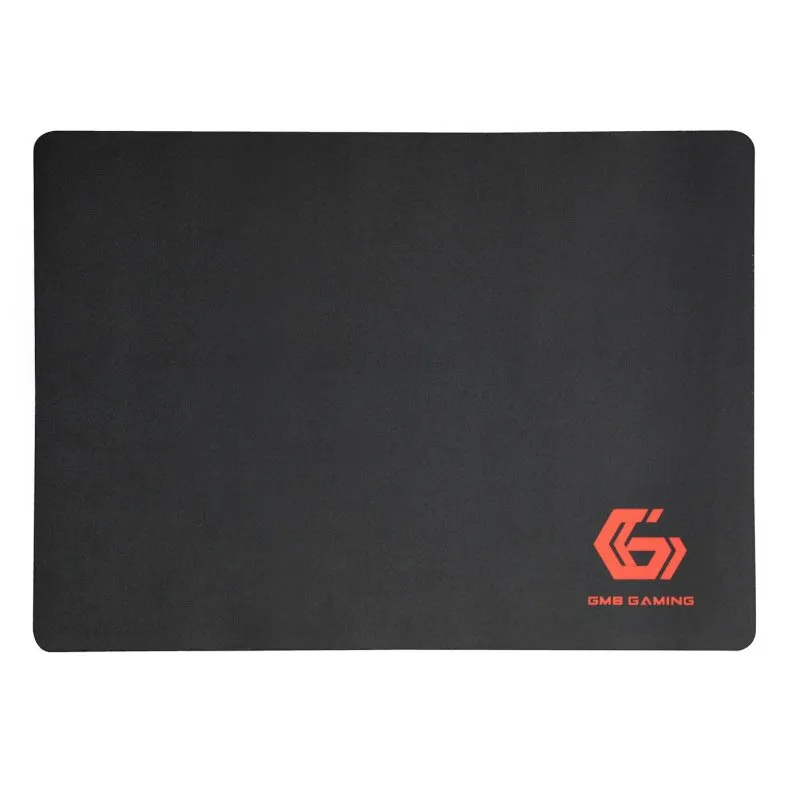 Alfombrilla Ratón Gembird MP-GAME-M Negra Monocromo Caucho Tela Antideslizante