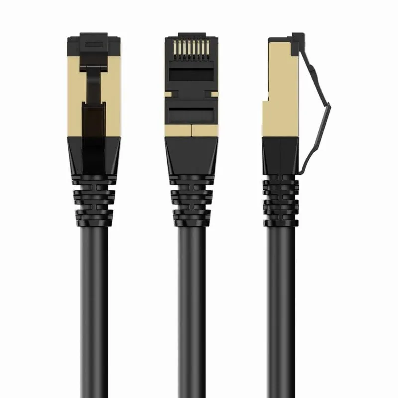 Cavo Ethernet Gembird PP8-LSZHCU-BK-7.5M Cat8 S/FTP S-STP RJ-45 Nero 7,5 m Cavo Ethernet Gembird PP8-LSZHCU-BK-7.5M Cat8 S/FTP S-STP RJ-45 Nero 7,5 m