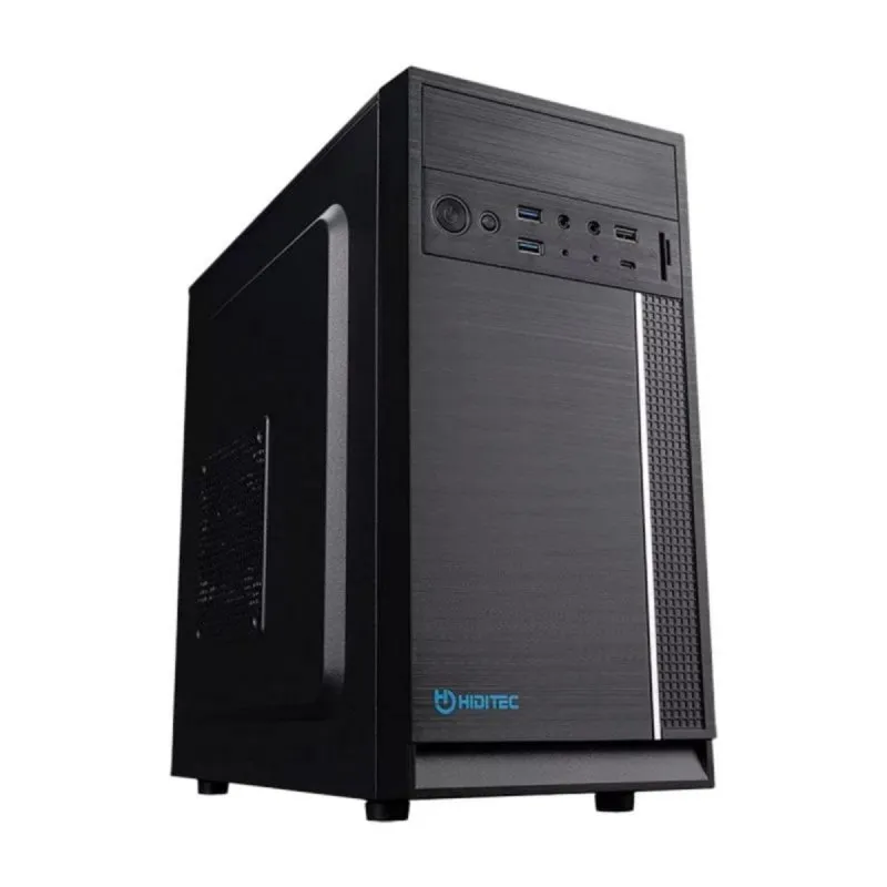 Case PC Hiditec Q5 PRO Mini Tower Micro ATX USB 3.1 Type-C Nero