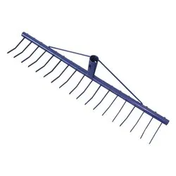 Rastrello da fieno 32 denti senza manico (56x12cm) Blu 88833 4A2S0000