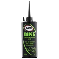 Olio lubrificante (100ml) per catene bici condizioni umide SVITOL BIKE 4370