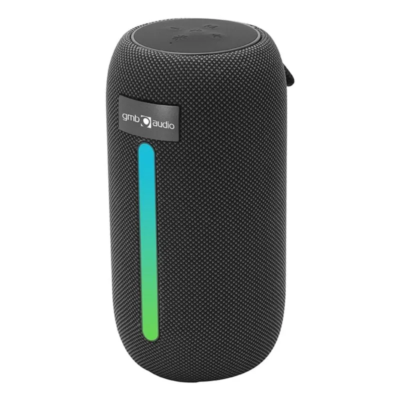 Altoparlante Gembird Portatile Bluetooth 5W con LED RGB MicroSD e Radio FM