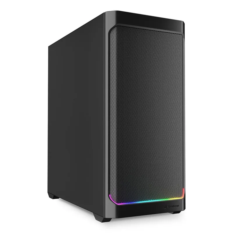 Case PC Sharkoon AK4 RGB STRIP Midi Tower Nero ATX Micro ATX Mini-ITX