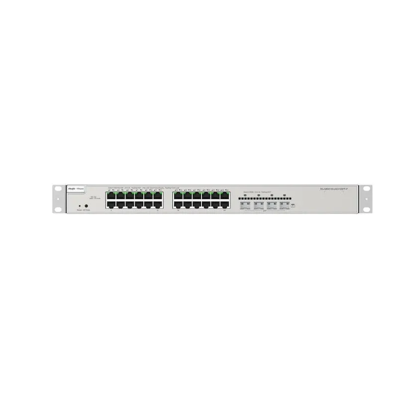 Switch Ruijie Networks RG-NBS5200-24GT4XS-P Gestionato L3 24 Porte Gigabit PoE Switch Ruijie Networks RG-NBS5200-24GT4XS-P Gestionato L3 24 Porte Gigabit PoE