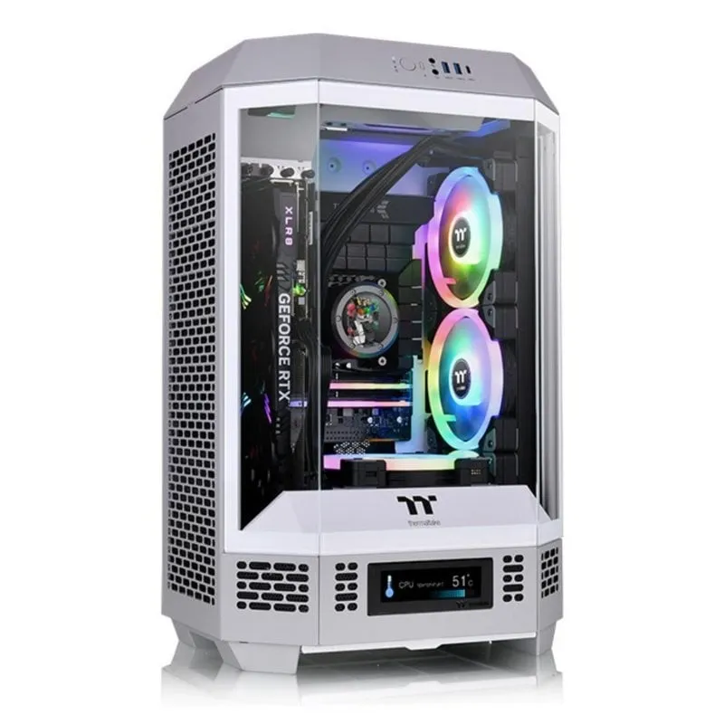 Tower 300 Limestone Thermaltake Micro Torre PC Gris Blanco Micro ATX Mini-ITX Tower 300 Limestone Thermaltake Micro Torre PC Gris Blanco Micro ATX Mini-ITX