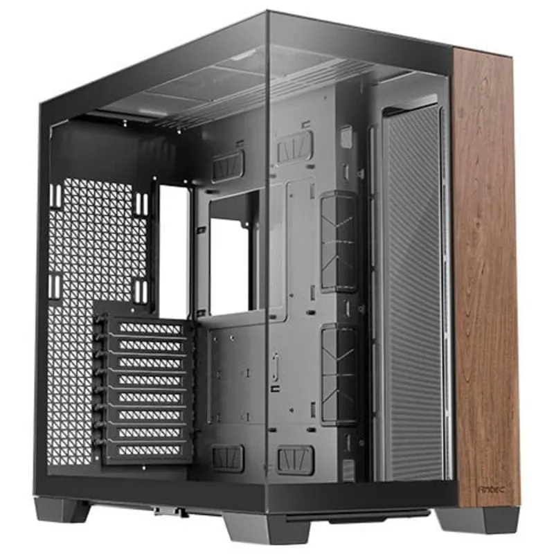 Case PC Antec C8 Wood Full Tower Nero Legno ATX EATX ITX Micro ATX