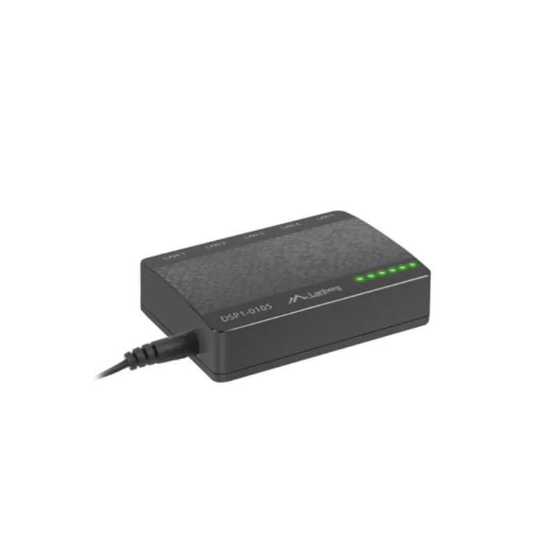 Switch Lanberg DSP1-0105 5 Porte Fast Ethernet 10/100 Non Gestito