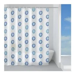 Tenda doccia in plastica (240x200cm) OBLÓ Azzurro TVI13482430