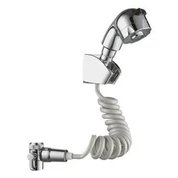 Set doccetta con flessibile e supporto Duplex Smart 2F tubo estensibile 30-150 cm Cromo BLIDUP0074CR