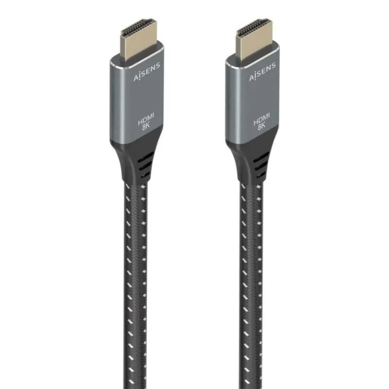 Cavo HDMI AISENS A150-0877 8K 7m 48Gbps HDR 3D eARC Grigio/Nero