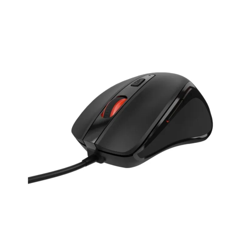 Ratón Natec con cable 4000 DPI óptico mano derecha RGB