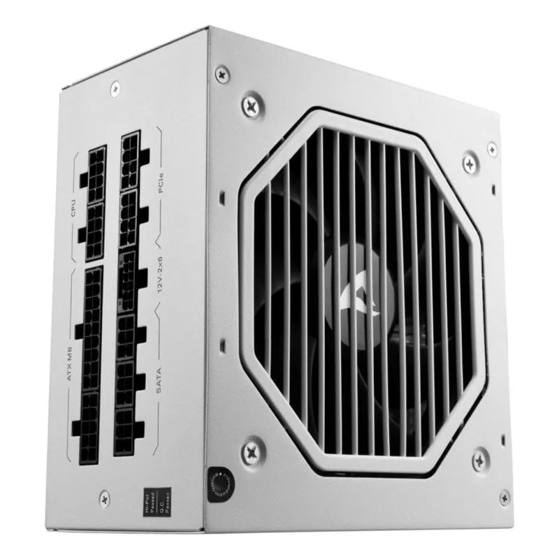 Fonte di Alimentazione Sharkoon 1200W Certificazione Cybenetics Gold Modello Rebel P20 Extra Modulari Ventilatore Silenzioso