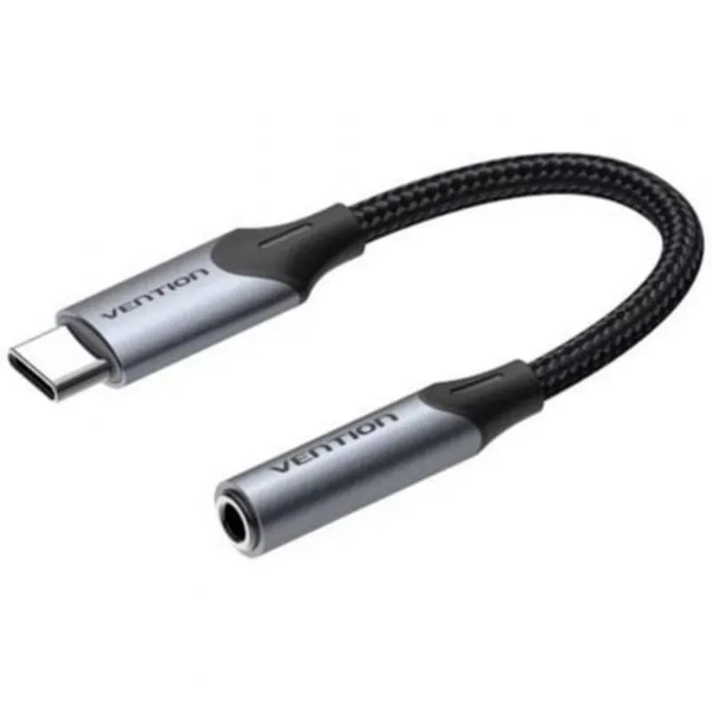 Adattatore USB-C Vention BGJHA Jack 3.5mm MASCHIO FEMMINA 10cm Adattatore USB-C Vention BGJHA Jack 3.5mm MASCHIO FEMMINA 10cm