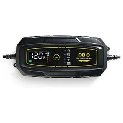 Caricabatterie auto-moto automatico mantenitore carica 12/24 V (per Pb WET, AGM, EFB, MF 8-180 Ah ) DB 8.0 elettronico 318000