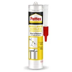 Silicone acrilico Muri e Fessure (300ml) Bianco 2837082