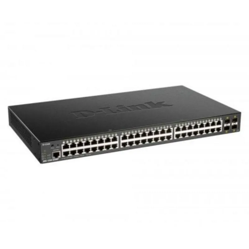 Switch D-Link DGS-1250-52XMP/E 48 Porte Gigabit PoE+ 4 SFP+ 10Gbps Switch D-Link DGS-1250-52XMP/E 48 Porte Gigabit PoE+ 4 SFP+ 10Gbps