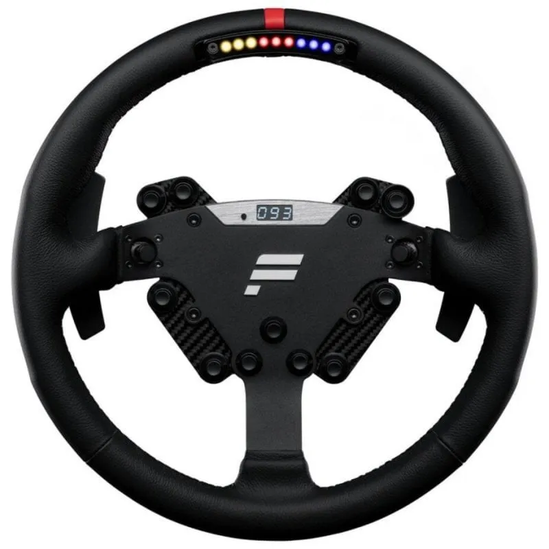 Volante Fanatec ClubSport RS 320mm Schermo LED in alluminio e carbonio RevLED PS5 PC
