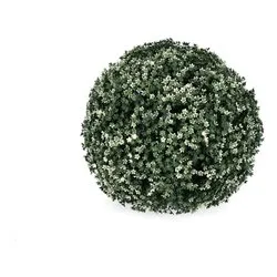 Pianta artificiale Bosso sintetico gypsophila con fiori (33cm) 0790472