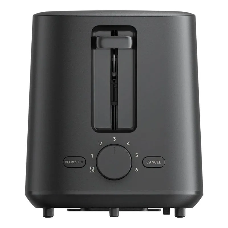 Tostapane Xiaomi XMTSJ01FD 2 fessure larghe 930 W 6 livelli Scongelamento raccoglibriciole nero