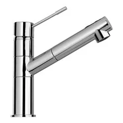Miscelatore lavello doccetta estraibile NEW AQUAFLEX Cromo lucido SXFLEX80