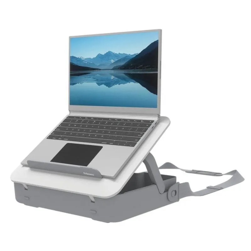 Funda rigida Fellowes BREYTA per Laptop fino a 14" con tracolla regolabile biancaFunda rigida Fellowes BREYTA per Laptop fino a 14" con tracolla regolabile bianca