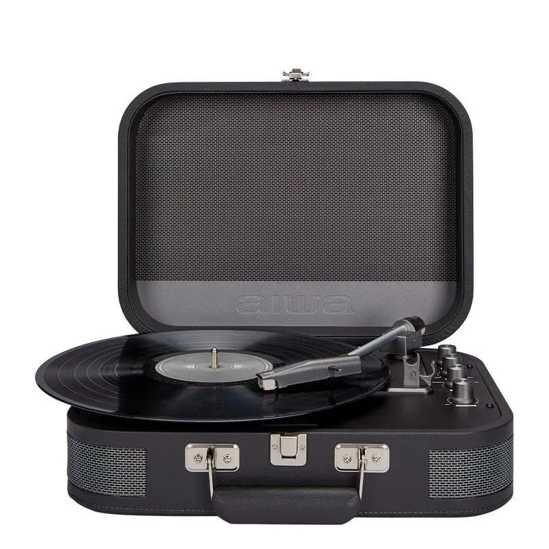 Tocadiscos Aiwa VPX-1951TN 4,4W RMS Bluetooth AUX USB MP3 Trasmissione Cinghia Portatile