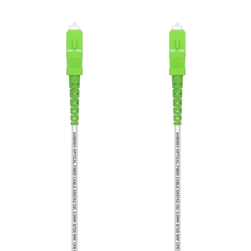Latiguillo Fibra Ottica Monomodale AISENS A152-0499 G657A2 SC/APC 15m Latiguillo Fibra Ottica Monomodale AISENS A152-0499 G657A2 SC/APC 15m