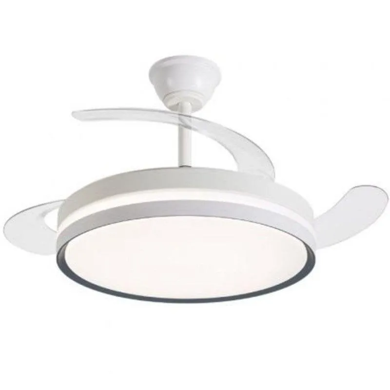 Ventilatore da Soffitto con Luce Daewoo DW5007 30W 42'' 6 Velocità Pale Retrattili Telecomando APP LED