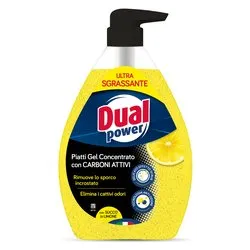 Detergente piatti Gel concentrato Carboni Attivi Limone ultra sgrassante (600ml) LM9188