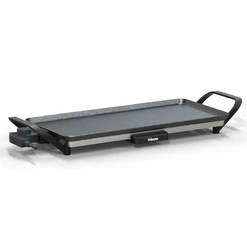 Griglia da Tavolo Tristar BP-2668 Plancha 70x23cm Antiadherente 1800W Nero