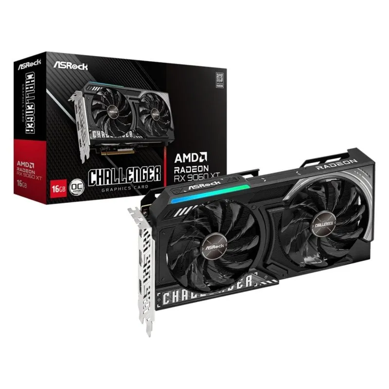 Scheda Grafica ASROCK Radeon RX 9060 XT Challenger 16GB GDDR6 OC PCI Express