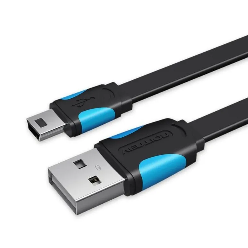 Cavo USB 2.0 Vention VAS-A14-B100 Mini USB Maschio - USB Maschio 1m Nero Blu