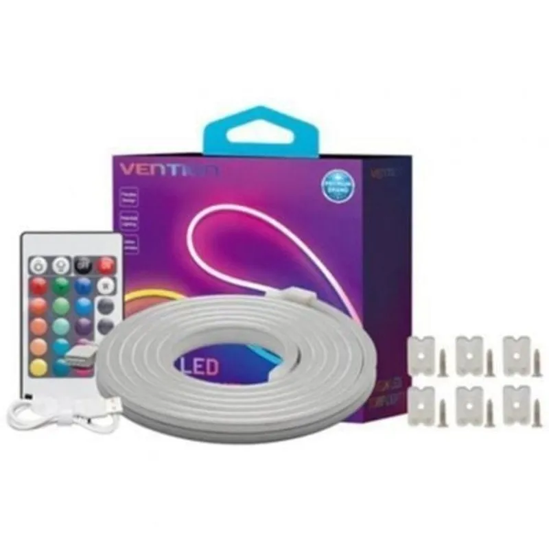 Tira LED Vention PAEWJ 5m Controllo Remoto Infrarossi USB 5V Tira LED Vention PAEWJ 5m Controllo Remoto Infrarossi USB 5V