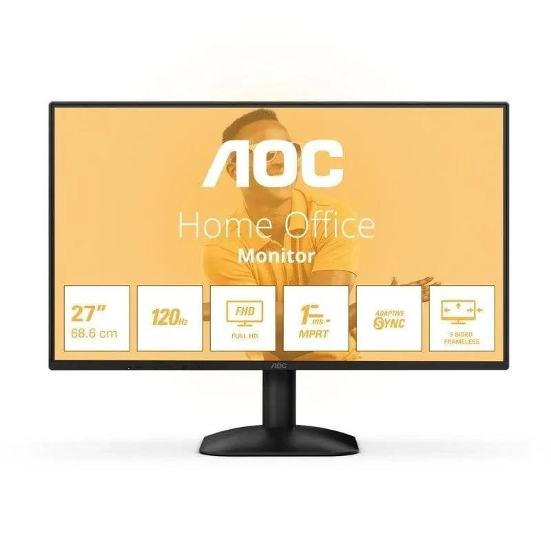 Monitor PC AOC 27B31H 27" Full HD 120Hz IPS 1ms Adaptive Sync Senza Cornici