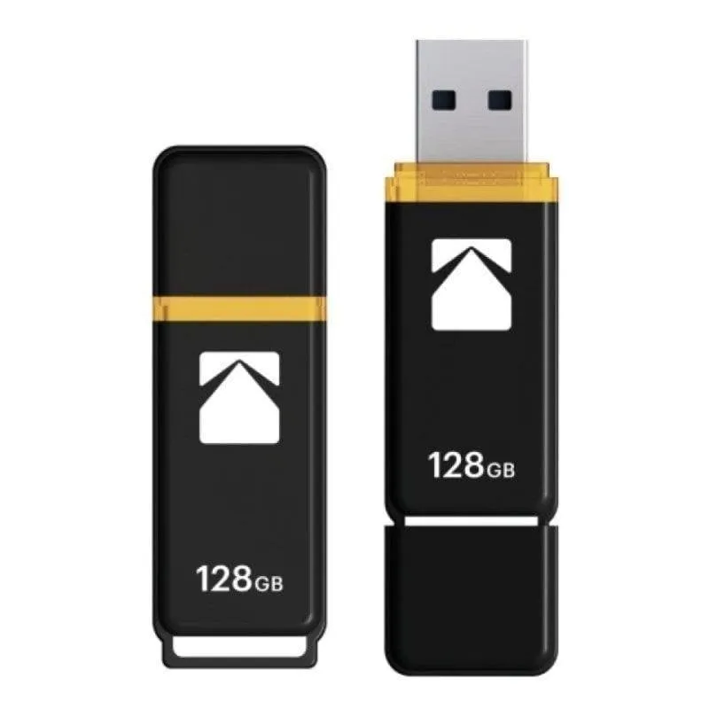 Chiavetta USB Kodak Classic K103 128GB USB 3.2 Gen 1 Nero Giallo