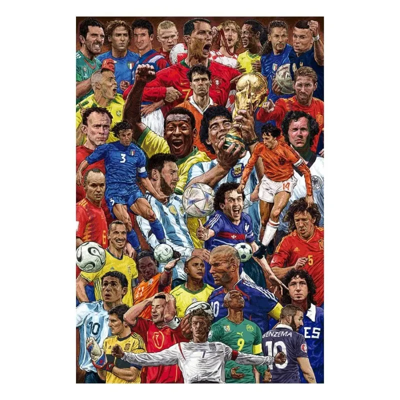 Poster dei calciatori leggendari