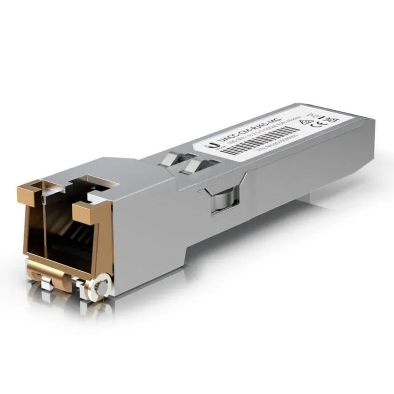 Modulo di ricetrasmettitore Ubiquiti UACC-CM-RJ45-MG 10 Gbps SFP+ Rame 100 m