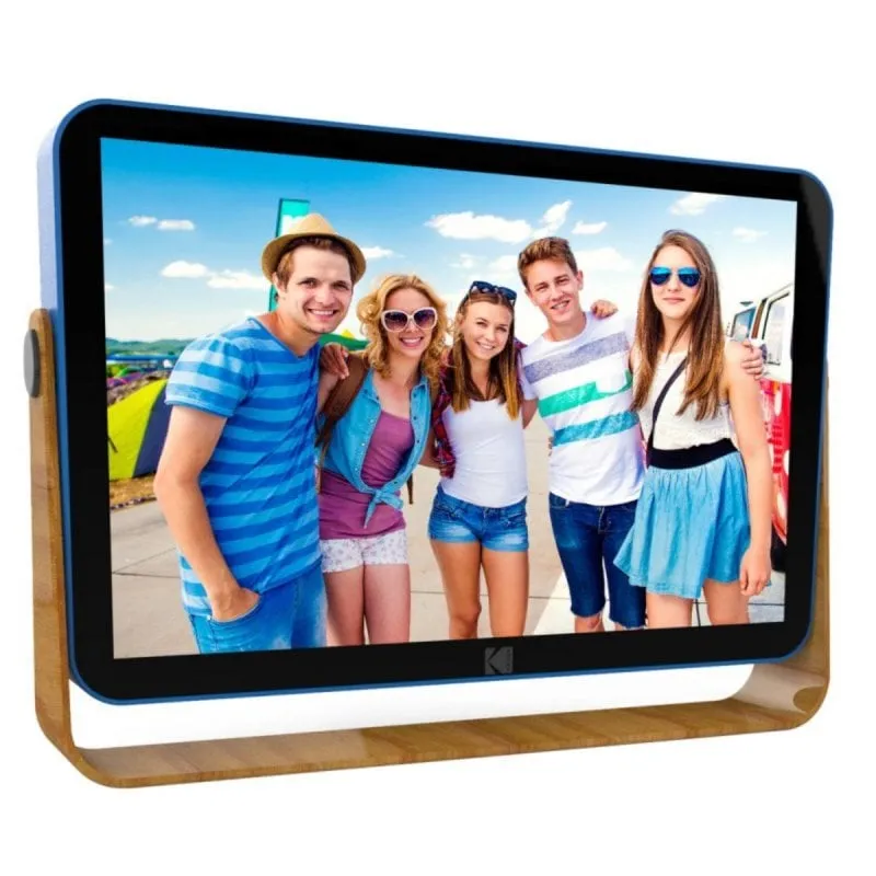Cornice digitale Kodak RWF-108V da 10,1" con Wi-Fi dual-band, touchscreen da 32 GB, USB-C