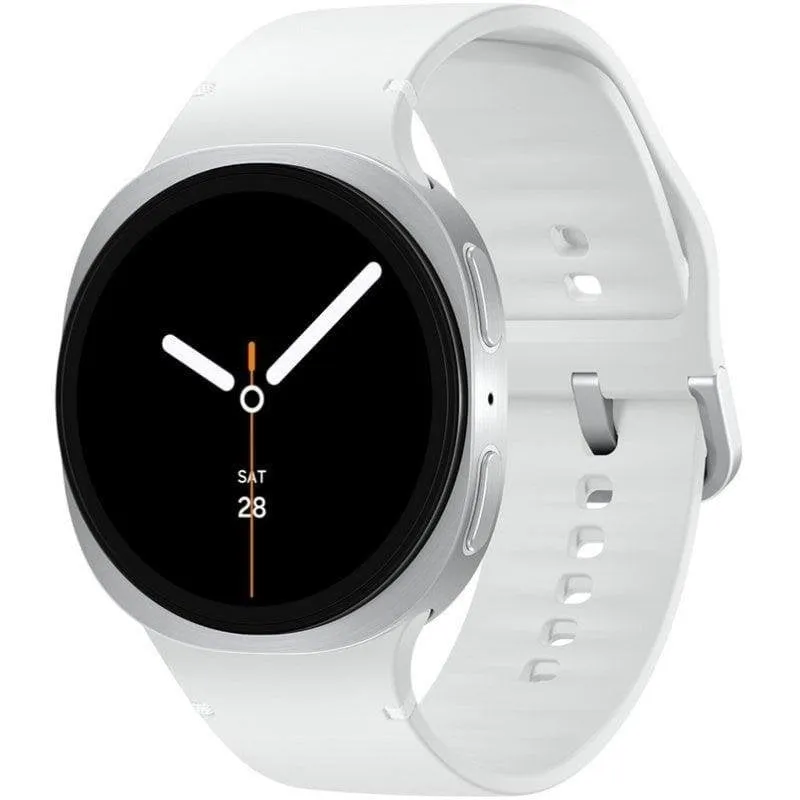 Samsung Galaxy Watch8 LTE GPS NFC Bluetooth 44mm Super AMOLED Argento Bianco IP68