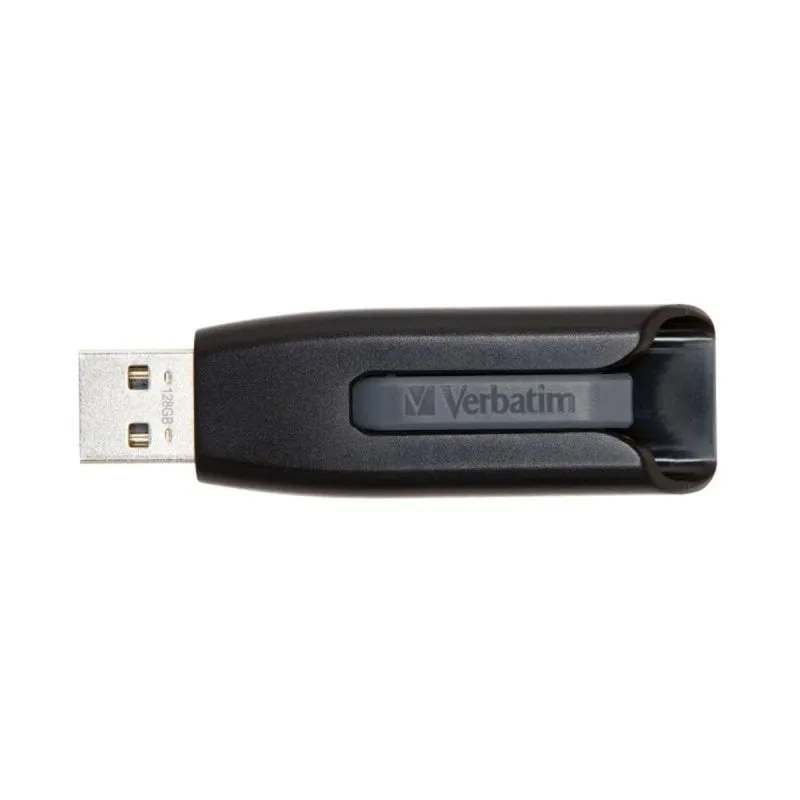 USB 3.2 Gen 1 128GB Nero Slide 80MB/s Lettura 25MB/s Scrittura