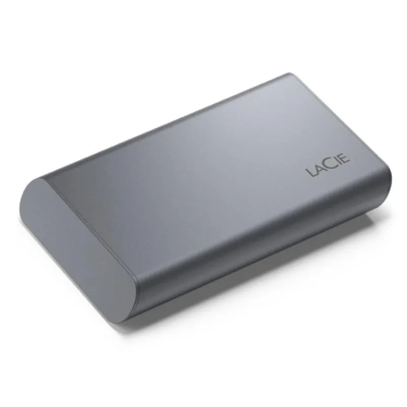 LaCie Mobile SSD Secure 2TB USB Tipo C 3.2 Gen 2 1050MB/s Grigio