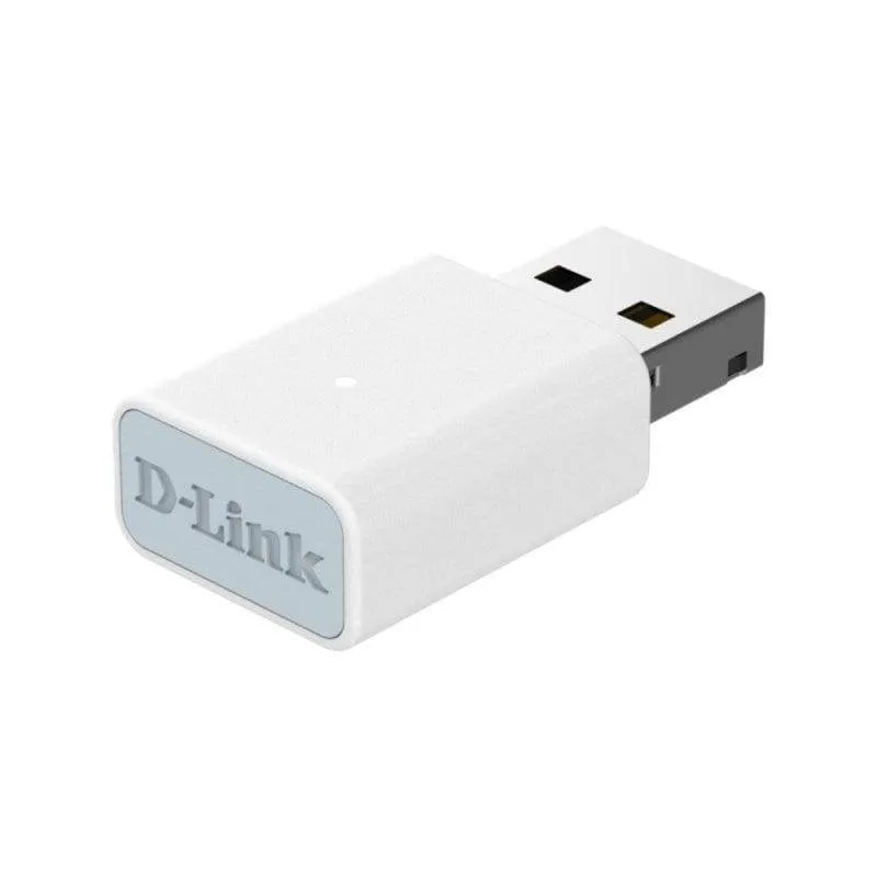 Scheda Rete D-Link AC13U USB Dual Band Wi-Fi 5 802.11ac Bianco
