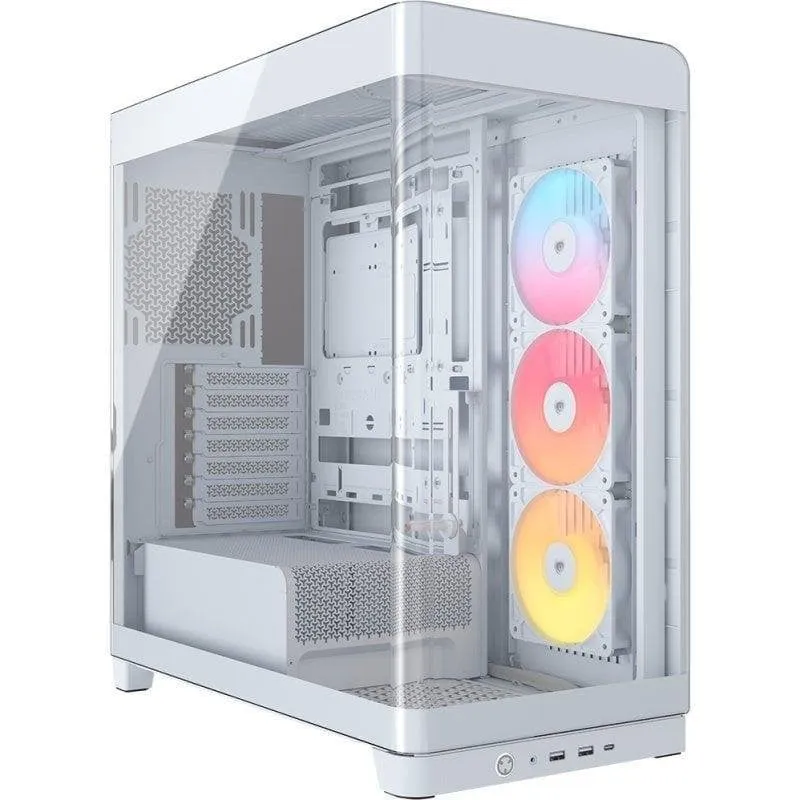 Torre Corsair 4500X RS-R ARGB Bianco Vetro Temperato USB-C Midi Tower