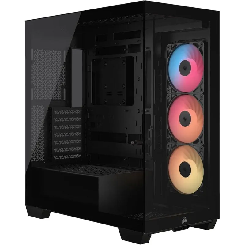 Chassis CORSAIR 3500X RS-R ARGB Semitorre Nero con 3 Ventole RS120-R ARGB Preinstallate