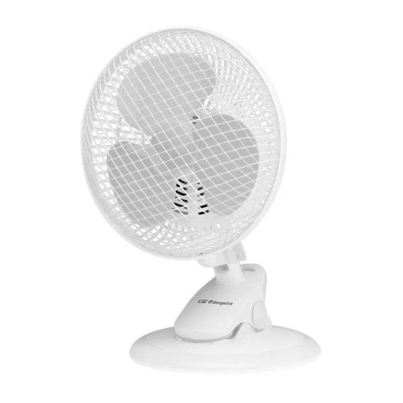 Ventilatore da Tavolo/Muro/Pinza Orbegozo TF 0319 20W 17,5cm 2 Velocità Oscillante Silenzioso