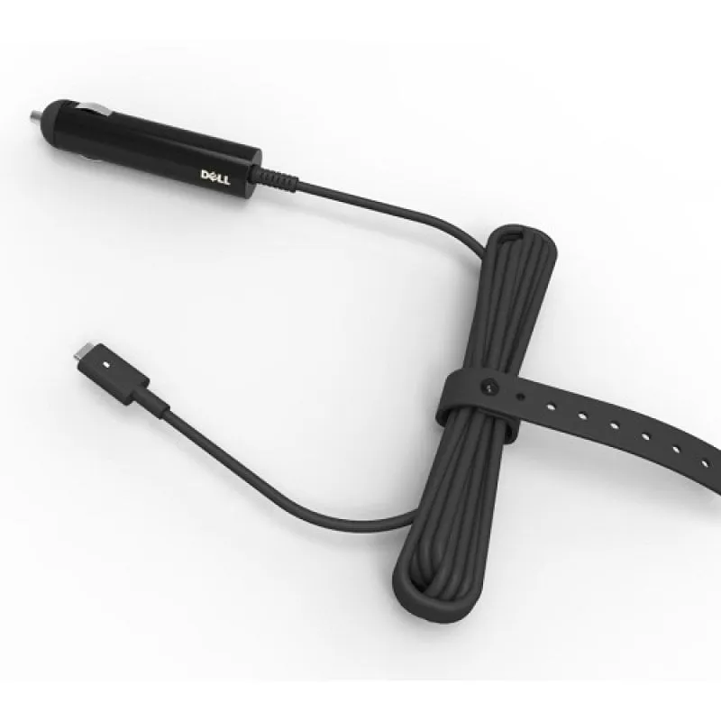 Adattatore di alimentazione e inverter per auto DELL 450-AFLE da 65 W, nero