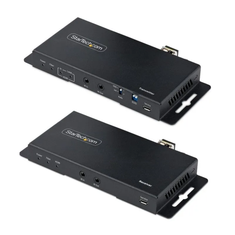 Extensor HDMI fibra monomodo multimodo 4K 60Hz 7.1 canali StarTech extensor HDMI fibra monomodo multimodo 4K 60Hz 7.1 canali